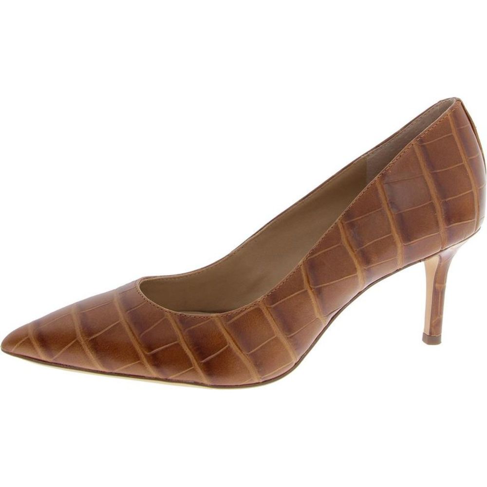 Lauren Ralph Lauren Brown Leather Pumps
